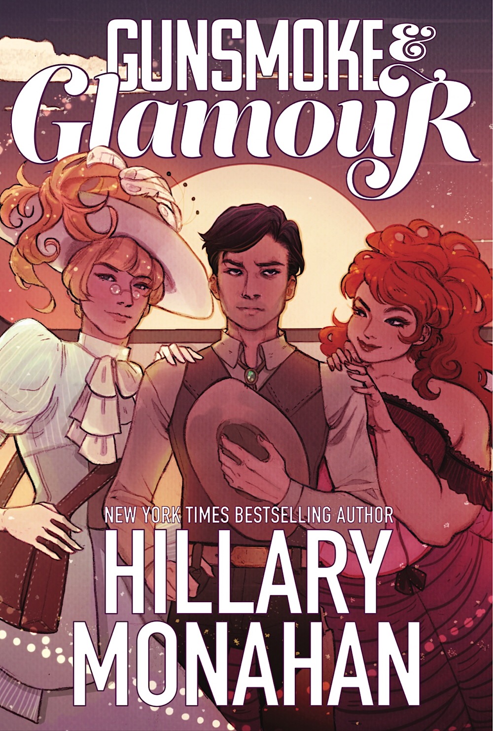 Front cover image for Gunsmoke & Glamour by Hillary Monahan