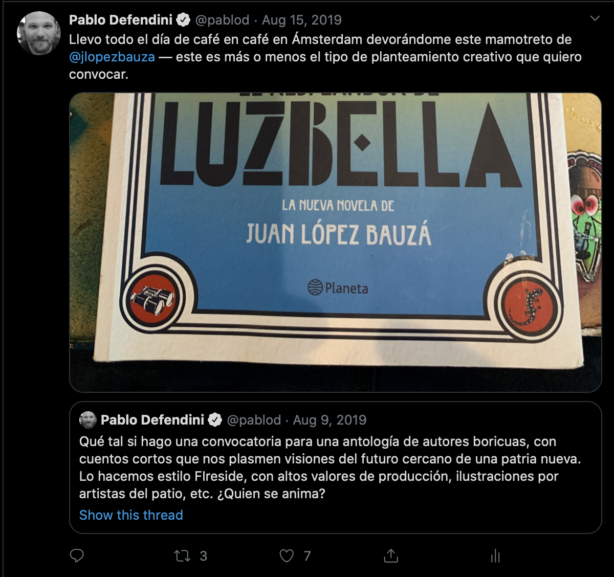 El resplandor de Luzbella